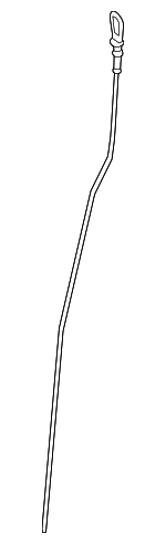 2700108604 - Engine: Dipstick for Mercedes-Benz Image