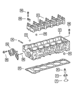 5080042AA - : Intake Valve Seat for Mopar Image