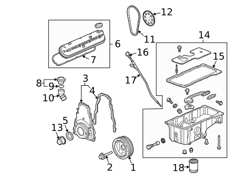 Gaskets & Sealing Systems for 2007 GMC Envoy #0