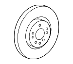 1644211312 - Brakes: Disc Brake Rotor for Mercedes-Benz Image
