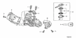 35118TP6A20 - : Key, Immobilizer &amp; Transmitter(Blank) for Honda Image