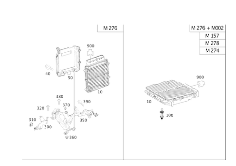 Engine Control Module for 2015 Mercedes-Benz CLS 63 AMG&reg; S #0