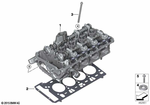 11122906619 - : Cylinder Head With Valve Gear for BMW: 750i, 750iX, BMW ALPINA B7, M550iX Image