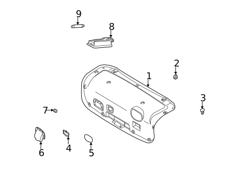 Bulbs - Chassis for 2001 Kia Optima #4