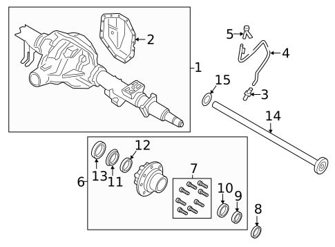 Gaskets & Sealing Systems for 2017 Ford F-350 Super Duty #2