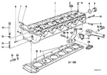 11121310087 - : Cylinder Head for BMW Image