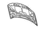 4E0823029P - : Hood for Audi: A8 Quattro, S8 Image