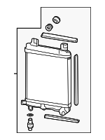 1908061BA01 - Cooling System: Auxiliary Radiator for Acura Image