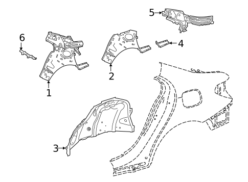 Inner Structure for 2021 Mercedes-Benz CLA250 #0