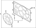 5WA121203B - : Fan Assembly for Volkswagen: GTI Image
