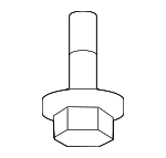 WHT002306 - Cooling System: Auxiliary Pump Screw for Audi Image