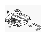 17121RKGA00 - : Engine Cover for Acura Image