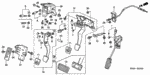 35350S84013 - Chassis: SWITCH ASSY., STOP for Honda Image