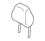 887001U600BD6 - Body: Headrest for Kia: Sorento Image
