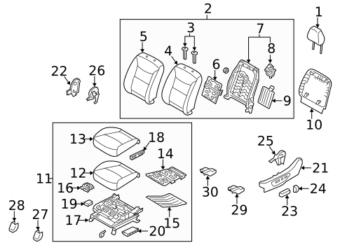 Heated Seats for 2015 Kia Sorento #0