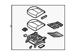 881051U070LAC - : Cushion Assembly for Kia: Sorento Image