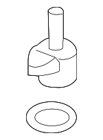 5Q0121058AD - HVAC: HVAC Heater Hose Connector for Audi Image