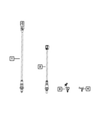 68502222AA - Electrical: Oxygen Sensor for Mopar Image