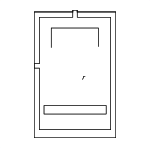 61319327029 - Body: Lift Gate Switch for BMW: 330e, 330e xDrive, 330i, 330i xDrive, 530e, 530e xDrive, 530i, 530i xDrive, 540d xDrive, 540i, 540i xDrive, 640i xDrive Gran Turismo, 840i, 840i xDrive, M340i, M340i xDrive, M5, M550i xDrive, M8, M850i xDrive, X3, X4, X5, X6 Image