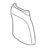 84670E4000GA6 - Body: Rear Cover for Kia: Soul EV Image