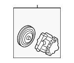 36002409 - Steering: Power Steering Pump for Volvo Image