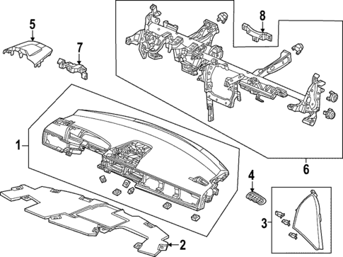 Instrument Panel for 2024 Honda Civic #0