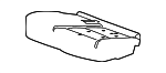 84548154 - Body: Seat Cushion Pad for Cadillac: XT5 Image