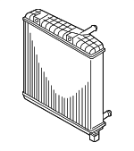 7P0121212K - : Auxiliary Radiator for Volkswagen: Touareg Image