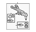 51360TY2A01 - Suspension: Rear Arm for Acura Image