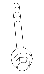 90173TY2A01 - : Front Lower Arm Bolt for Acura Image