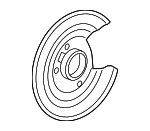 43120TK5A01 - : 2009-2014 Acura TL - Plate, L Back for Acura: TL Image