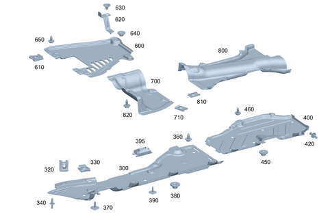 Front Floor for 2022 Mercedes-Benz GLE580 #0