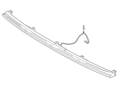 High Mounted Stop Lamp for 2023 Genesis GV80 #0