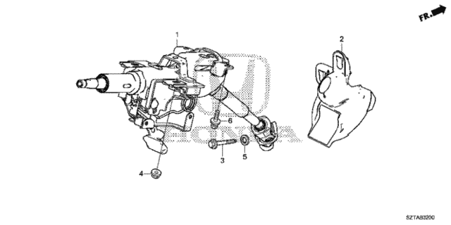 Steering Column for 2016 Honda CR-Z #0