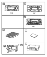 55056268AD - : Radio Bracket for Mopar Image