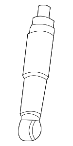 F75Z18124BC - Suspension: Shock Absorber for Ford: F-250, F-250 HD, F-250 Super Duty Image