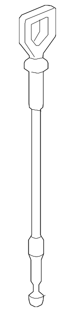156505J6C00 - Engine: Dipstick for Honda: Odyssey, Passport, Pilot, Ridgeline Image