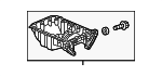 112005J6A11 - Engine: Oil Pan for Honda: Odyssey, Passport, Pilot, Ridgeline Image