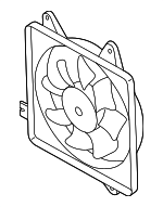1K2A161710B - : Fan Assembly for Kia: Sephia, Spectra Image