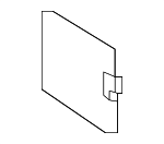 647160E030C0 - Body: Lower Quarter Trim Hole Cover for Toyota Image image