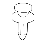 6248960020 - Body: Upper Quarter Trim Clip for Toyota Image image