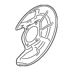 5562157L00 - Brakes: Backing Plate for Suzuki Image