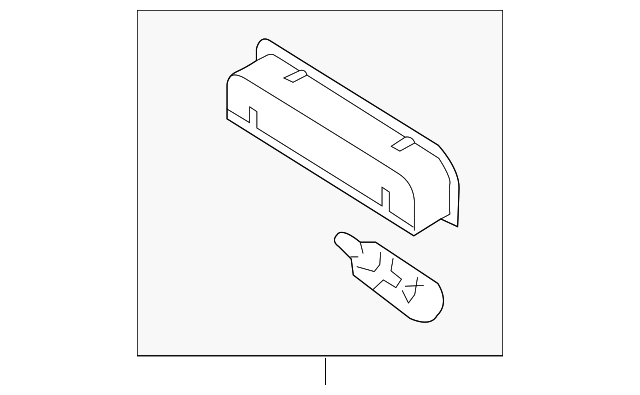 2013-2023 Nissan Courtesy Lamp 26420-3JA0B | OEM Parts Online