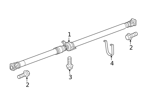 Drive Shaft for 2020 Honda CR-V #0