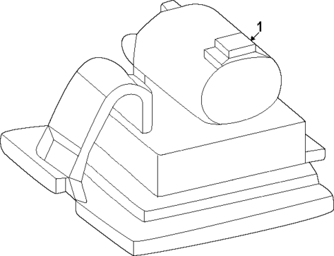 License Lamps for 2024 Mercedes-Benz EQS 580 SUV #0