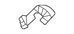 772190R020 - Fuel System: Filler Cover for Toyota Image