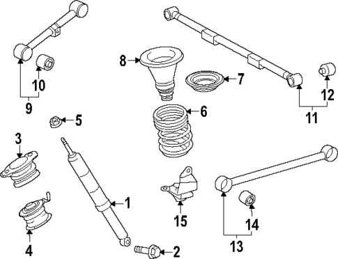 Rear Suspension for 2025 Toyota 4Runner #0