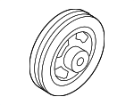 231243C201 - Engine: Damper Pulley for Kia: Amanti, Borrego, Cadenza, K900, Sedona, Sorento, Telluride Image