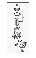 263003CAB1 - Engine: Filter Assembly for Kia: Cadenza, Sedona, Sorento Image