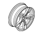 36108746989 - Suspension: Wheel, Alloy for BMW: 230i, 230i xDrive, M2, M240i, M240i xDrive Image